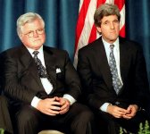 Kerry and Kennedy Roused by Clinton Speach (Medium).jpg