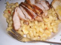 bbqchixmacncheesengarlicbread.JPG